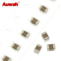 100pcs Chip Ceramic High Frequency Capacitor NPO X7R 0201 0402 0603 0805 75pF 82pF 91pF 100pF 120pF 150pF 180pF 200pF 220pF 50V