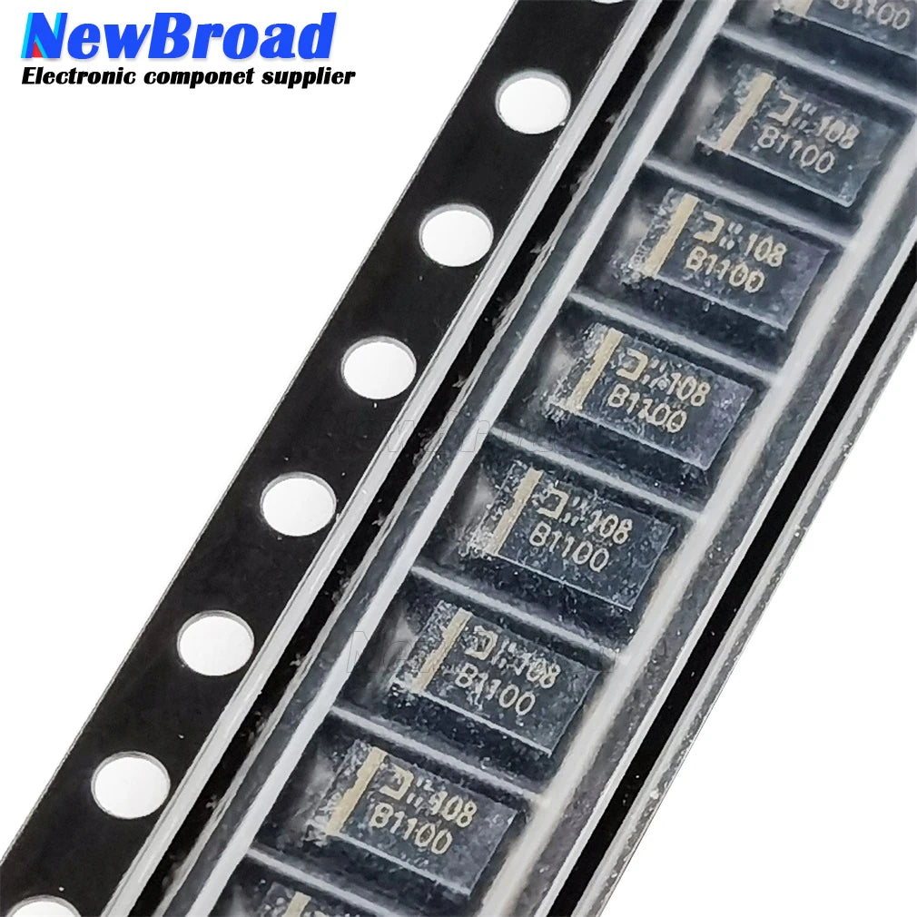 20PCS NEW Schottky Diode B1100-13-F SMA B1100B-13-F B1100LB-13-F B1100CARP SMB DO-214AC 100V 1A