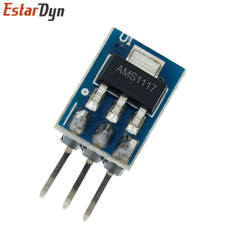 LDO 800MA DC 5V to 3.3V Step-Down Power Supply Module - AMS1117 Module AMS1117-3.3 Module