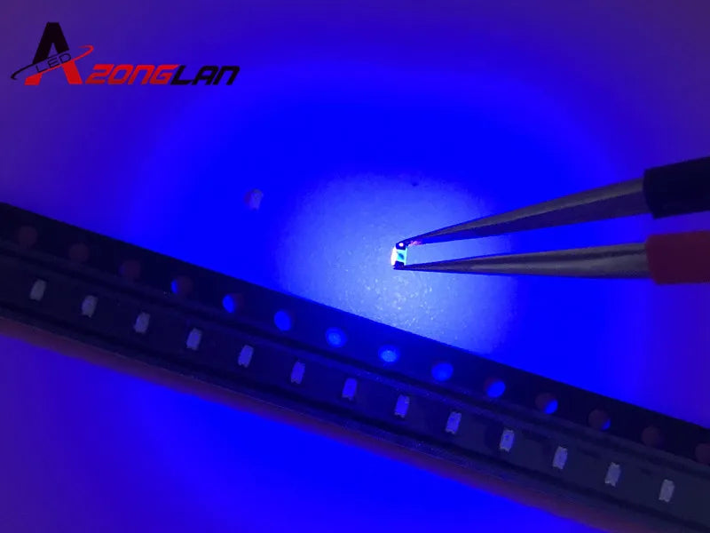 0402 SMD LED 500/1000/4000pcs Diode Full Colors Assorted Kit Super Bright 1005 SMD LED Chip for PCB DIY Electronic Projects