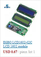 1PCS LCD2004+I2C 2004 20x4 2004A blue screen HD44780 Character LCD /w IIC/I2C Serial Interface Adapter Module For Arduino Module