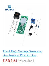 EGBO 1N4007 Bridge Rectifier AC to DC Converter Full Wave Rectifier Board Module DIY KIT