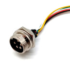 1pcs GX12 GX16 Butt Joint 2/3/4/5/6/7/8/9/10 Pin Waterproof Aviation Plug Connector With 18cm Wire Cable Connector Air Plug