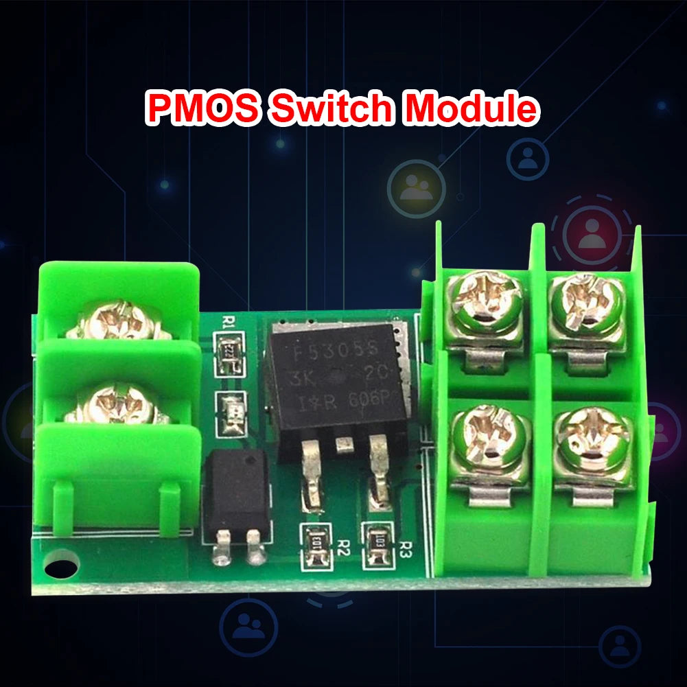 F5305s Pmos Pulse Trigger Switch Board Fet Mos Field Effect Transistor Switch Module 3v 5v 12v 24v 36v