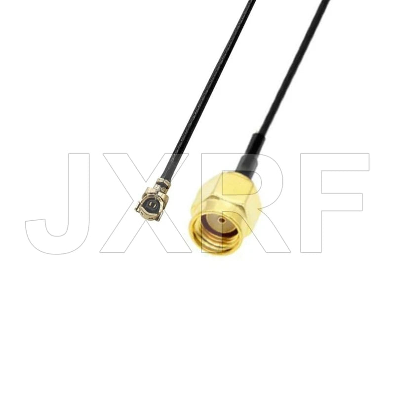 2PCS IPEX U.FL to SMA Male RP SMA Female Jack Right Angle PCB Cable Goldplated RF Coax Connector Antenna WiFi Pigtail Cable