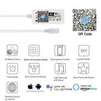 12V 24V LED Strip WIFI RGB RGBW Controller Android IOS APP Bluetooth-compatible Magic Home IR Control For RGB RGBW LED Strip