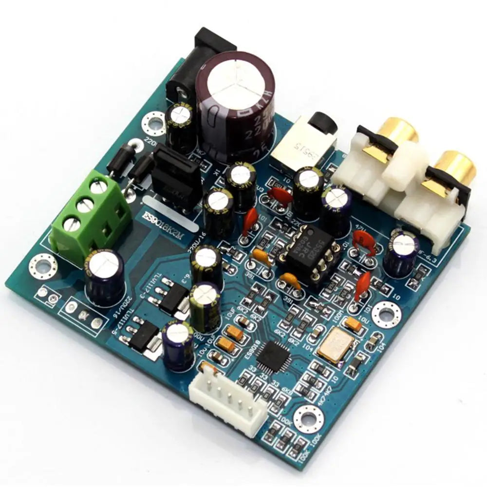 ES9018K2M ES9018 I2S Input Decoder Board w/NE5532 op Amp