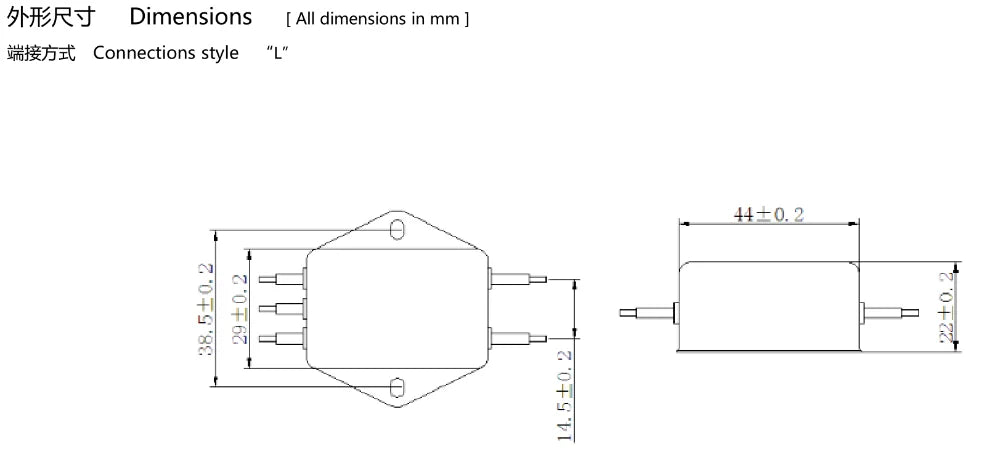 Anti-interference AC 220V Power Supply Filter EMI Line Audio Purifier CW1B 50/60Hz 1A/3A/6A/10A Power Filter