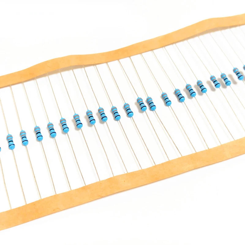 1/4W 1% metal film resistance Car Airbag repair resistor 2ohm 2.2ohm 2.4ohm 2.7ohm 3ohm 3.3ohm 6 types of Electronics  kit