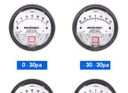 Differential Pressure Gauge Professional Barometer Aluminum Alloy Mechanic Customize Manometer for Medical Equipment Etc.