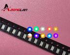 100pcs/lot 3216 1206 SMD Led Super Bright Red/Green/Blue/Yellow/White/RGB/ICE BLUE/UV Water Clear LED Light Diode 3.2*1.6*0.8mm