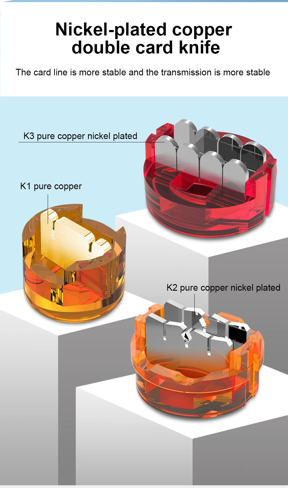 K1 K2 K3 Connector Crimp Connection RJ45 RJ11 Waterproof Wiring Ethernet Telephone Cable Cord Network Terminals 500/1000pcs