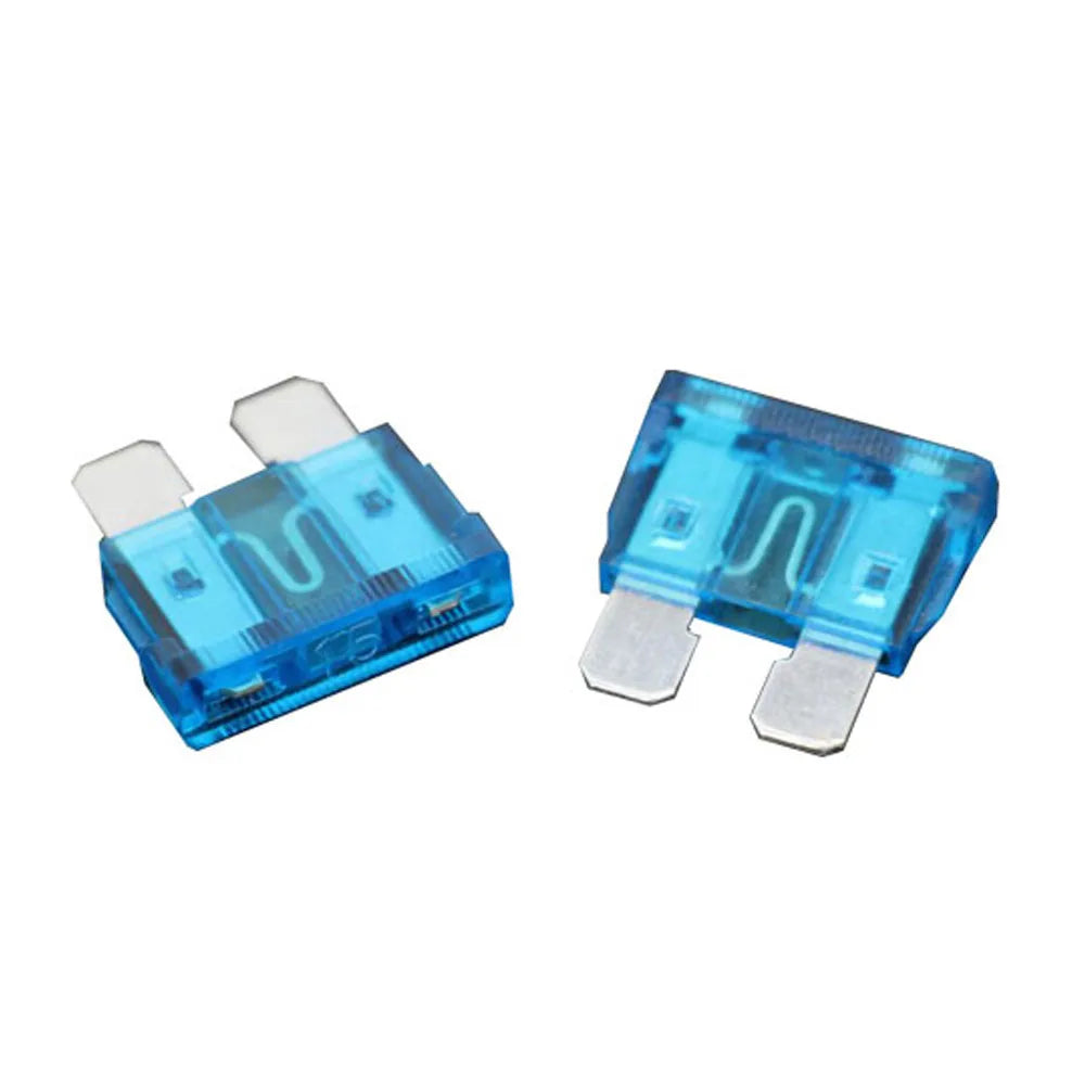 10pcs Medium Standard Blade Fuse Insert ZINC Pins 1A 2A 3A 5A 7.5A 10A 15A 20A 30A 40A 50A Refitted For Auto Car Truck