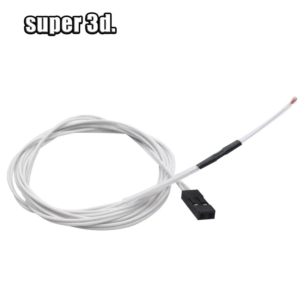 100K Ohm NTC 3D Printer Thermistor With Dupont/XH2.54 NTC3950 Thermal Sensor Heatbed Thermistors Temperature Heater Cable