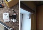 KONLEN LPG Natural Gas Leakage Detector Wireless 433Mhz Sensor With Solenoid Valve