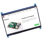 7 inch LCD Display HDMI-compatible Touch Screen 1024x600 Resolution Capacitive Touch Screen Support Systems for Raspberry Pi