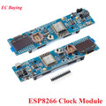 ESP8266 ESP-12F 0.96" OLED Display WiFi Clock Module Weather Forecast Micro USB Development Board with 18650 Battery Case CH340
