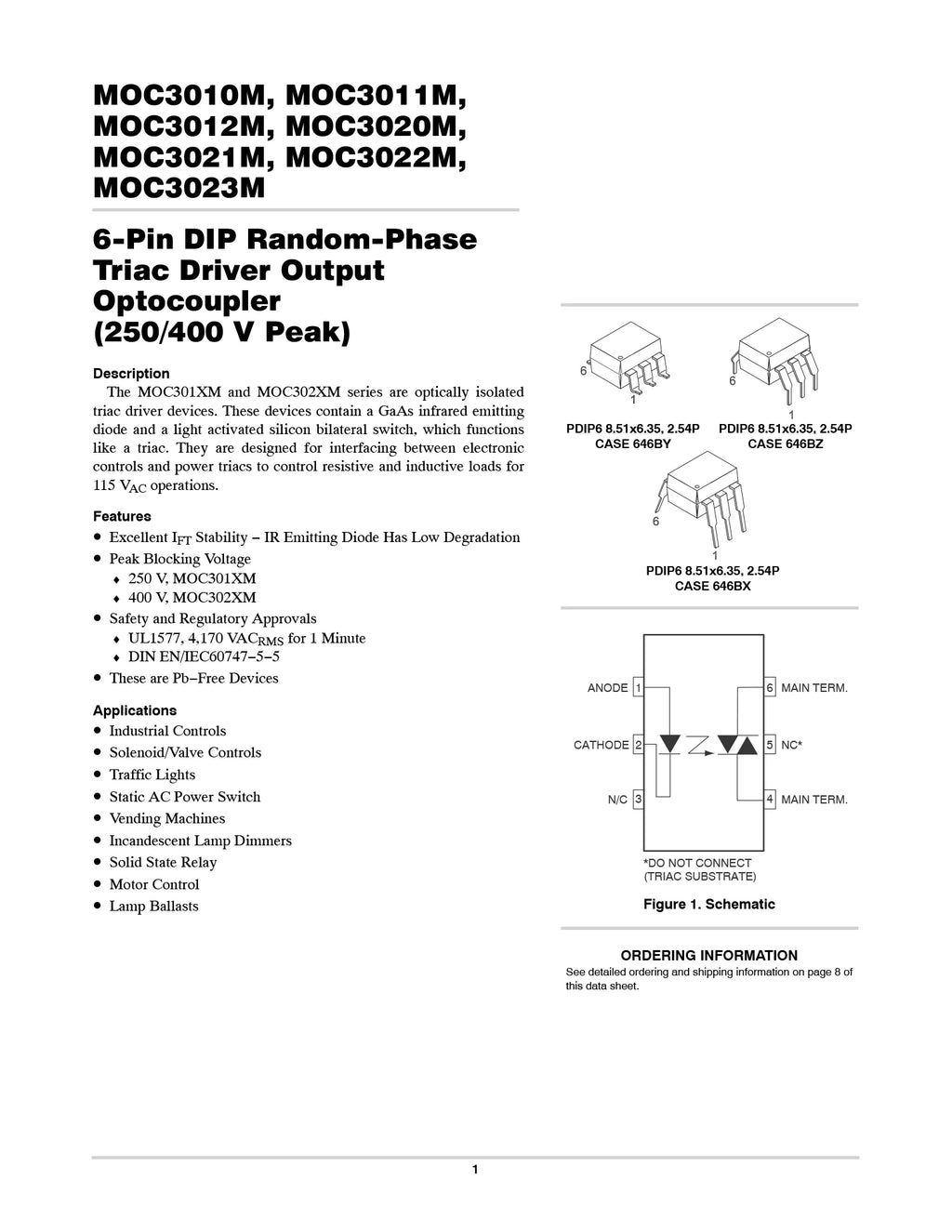 10PCS MOC3021 MOC3021M DIP DIP6 Optocoupler Photoelectric Optoisolator Opto Triac Coupler New and Original  IC In Stock Chanzon
