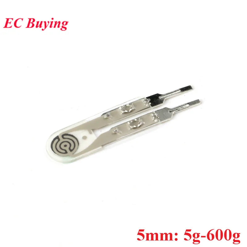 2Pcs/1pc Resistive Thin Film Pressure Sensor Flexible Force Sensitive Resistor Load Cell Converter Module 4/18/110mm For Arduino