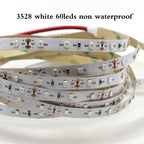 UV LED Strip Light 12V 24v Ultraviolet 60/120/240LEDS/M LED Diode Ribbon LAMP SMD 3528 Purple Flexible Tape for DJ Fluorescence