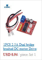 1PCS EGBO  L293D motor control shield motor drive expansion board FOR Arduino motor shield