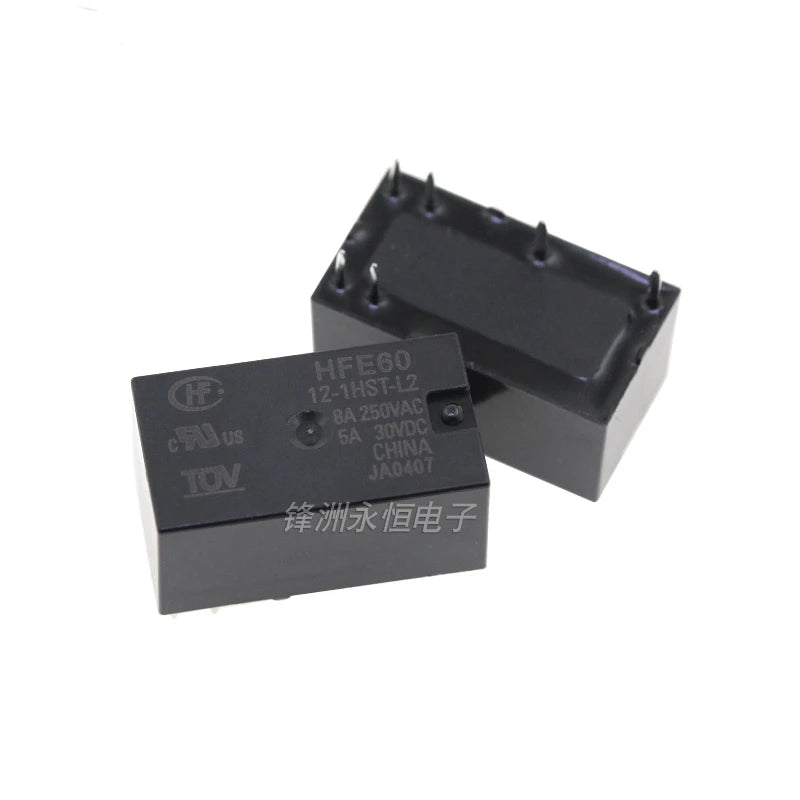 1PCS  Magnetic Latching Relay  HFE60-5-1HST-L2  HFE60-12-1HST-L2  HFE60-24-1HST-L2   6PIN 8A