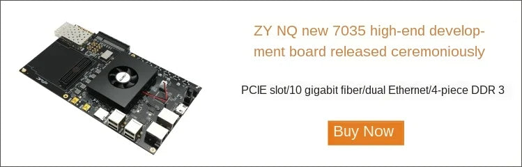 Alinx XILINX FPGA Black Gold Development Board Spartan-7 VIVADO AX7050 XC7S50FGG484 Companion video tutorial