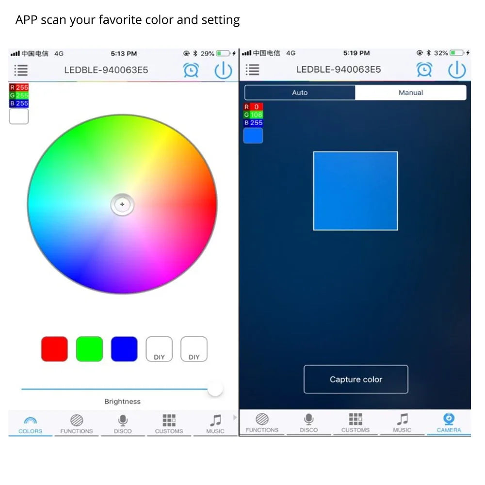 12V 24V LED Strip WIFI RGB RGBW Controller Android IOS APP Bluetooth-compatible Magic Home IR Control For RGB RGBW LED Strip