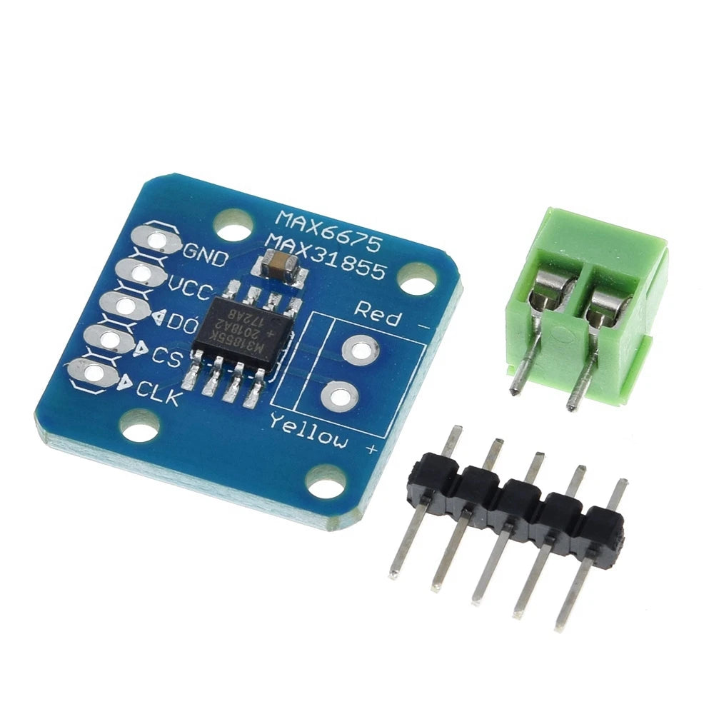 TZT 1/3PCS MAX31855 Module K Type Thermocouple temp Sensor new Temperature measurement module