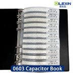 Capacitors Kit SMD Capacitor Sample Book 0201 0402 0603 0805 1206 Assortment Pack 80/90/92values DIY 25 50 pcs