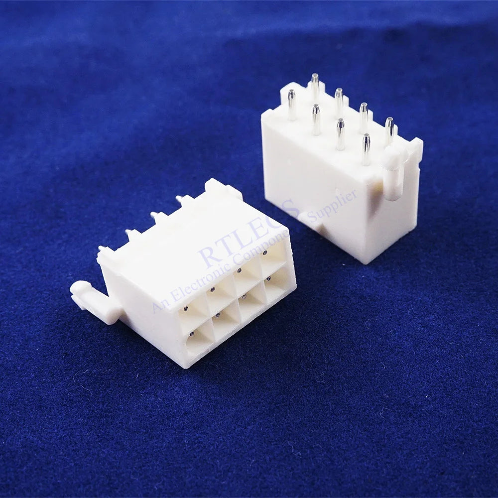5 50pcs Pitch 4.14 mm PCB Male Header 2 3 4 6 8 9 10 12 15 16 Pin 0.163' Straight Through Hole Cross Mini Universal Mate-N-Lok