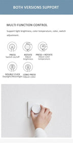 Yeelight Smart Wireless Dimmer Switch Bluetooth connected smart dimming controller is suitable For Yeelight Light Mi Home App