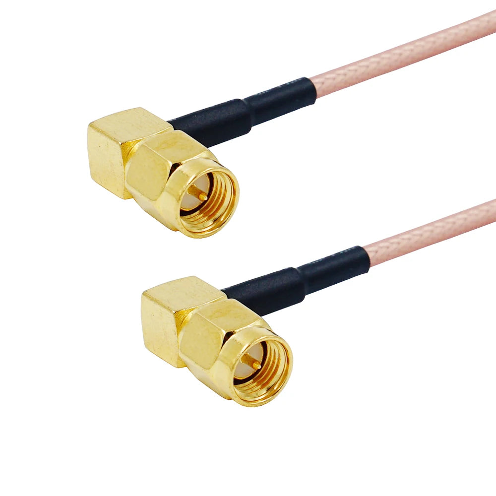 Cable SMA Male Plug to SMA Male Straight Connector Cable RG316 RF Jumper Pigtail Male to Female Right Angle RF Coaxial