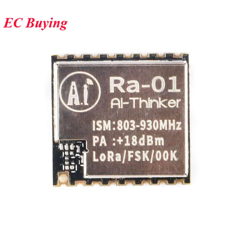 10Pcs/1pc SX1276 Ra-01H LoRa Wireless Spread Spectrum RF Module Communication 868MHz 3.3V Serial SPI Interface Ra-01 Adapter