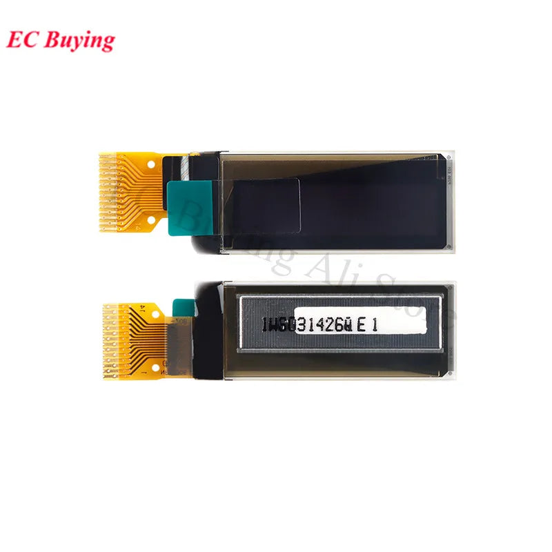0.91 Inch OLED Module 0.91" Screen White/Blue/Yellow 128X32 LCD LED Display Module IIC I2C SPI Interface SSD1306 for Arduino
