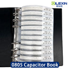Capacitors Kit SMD Capacitor Sample Book 0201 0402 0603 0805 1206 Assortment Pack 80/90/92values DIY 25 50 pcs