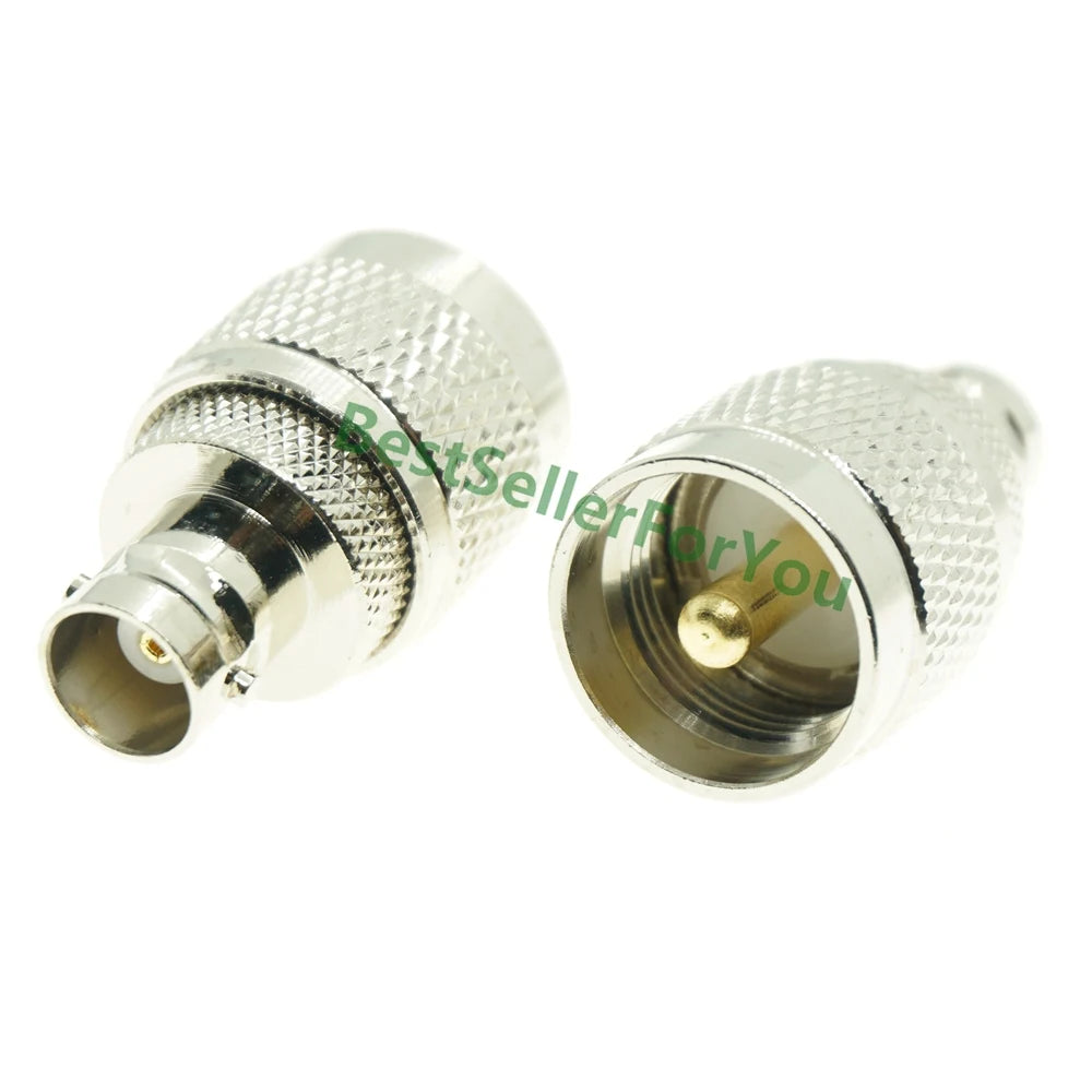 BNC Male Female To SMA UHF N PL259 SO-239 2x BANANA Male Female RF Connector Adapter Test Kit