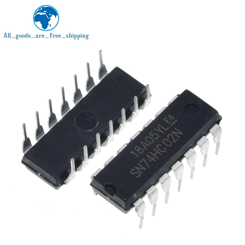 10/30PCS TZT SN74HC00N SN74HC02N SN74HC04N SN74HC08N SN74HC14N SN74HC32N SN74HC164N SN74HC165N SN74LS86N SN74LS245N