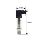 G1/4 Pressure Sensor 0.1bar/5bar/100psi/100Kpa Oil Water Gas Pressure Measuring 4-20mA 0-10V RS485 0.5-4.5V Pressure Transmitter