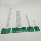 1set FFC/FPC Connector + 0.5mm Pitch 50/100/200mm Length FFC Cable 6P 8P 10P 12P 14P 20P 30P 40P 50PIN