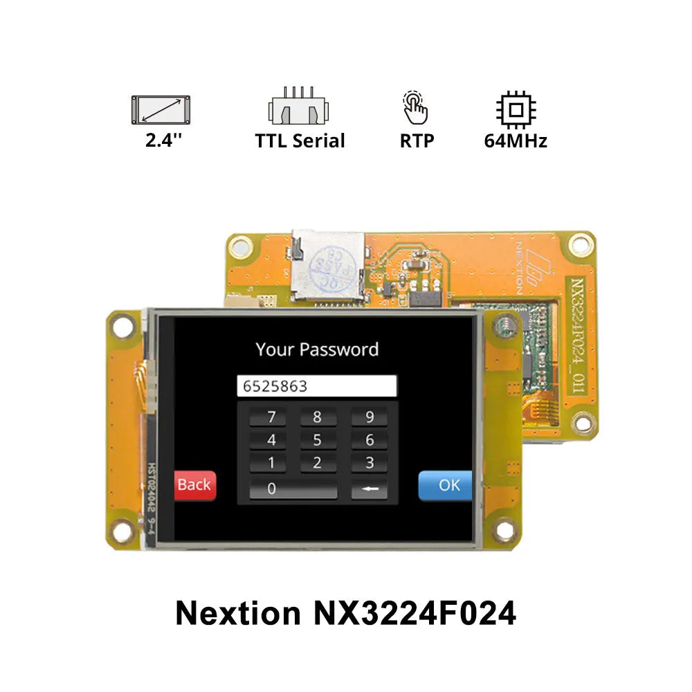 NEXTION 2.4” 2.8” 3.5” Discovery Series HMI Resistive Touch Display Module Free Simulator Debug Support Assignment Operator