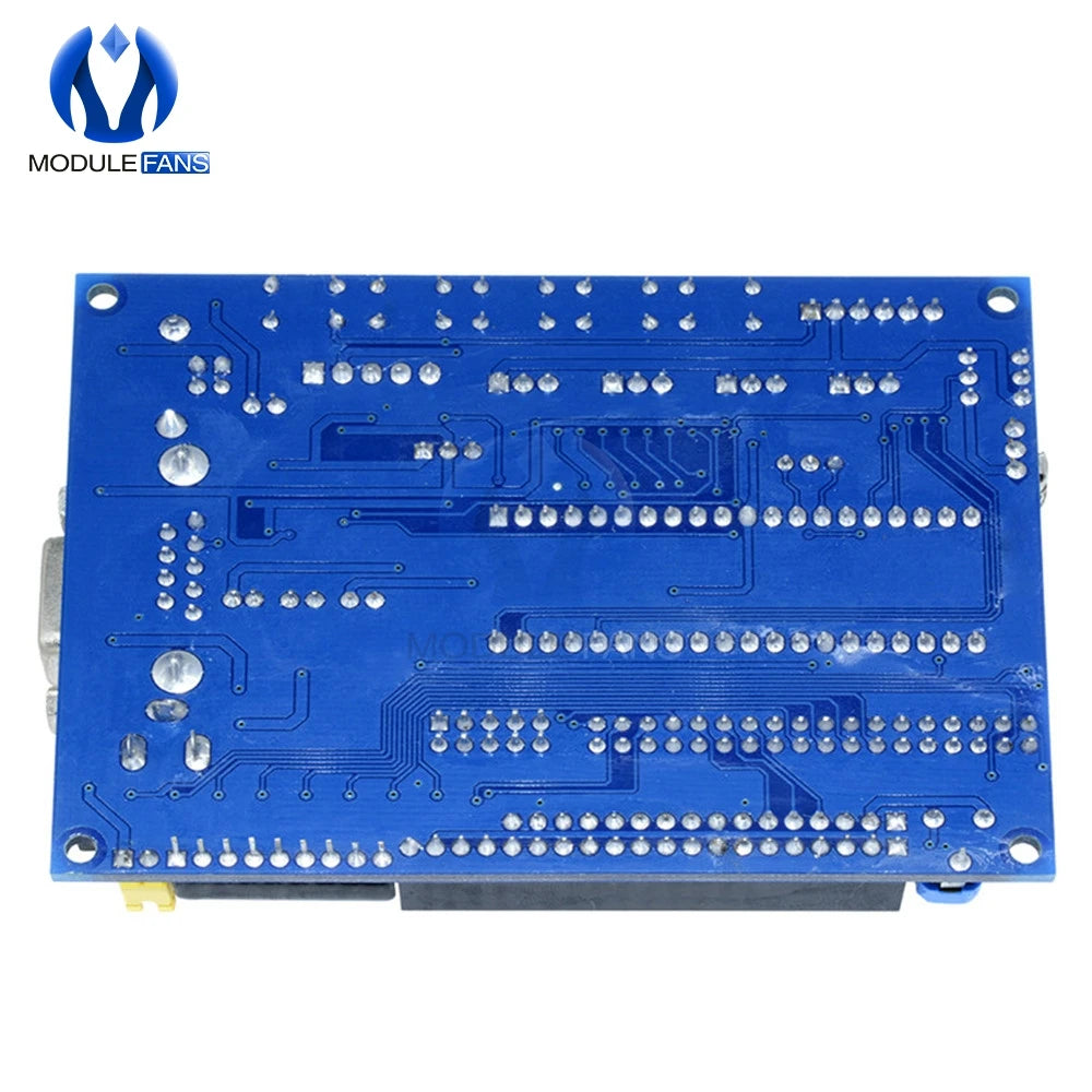 DC 12V PIC16F877A PIC Minimum System Development Board Emulator JTAG ICSP Program Minimum System Microcontroller Module