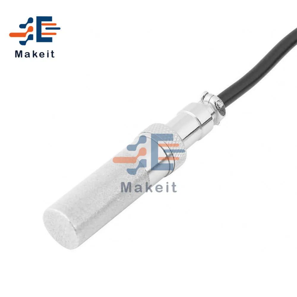 SHT10 SHT20 Sensor Probe Soil Temperature Humidity Sensor Agricultural Greenhouse Soil Moisture Sensor Dustproof Sensor Shell