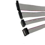 Flat Ribbon Data Cables 16pin for LED Display Receiving Card Connection Pure Copper Signal 20cm 40cm 60cm 80cm 100cm Length