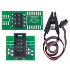 CH341A 24 25 Series EEPROM Flash BIOS USB Programmer Module + SOIC8 SOP8 Test Clip + 1.8V adapter + SOIC8 adapter DIY KIT