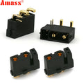 5 / 10 / 20 Pairs Amass XT30(2+2) XT30PW(2+2) Male Female Gold Plated Plug with Signal Pin for RC Drone Aircraft Car Boat