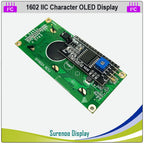 Real OLED Display, IIC/I2C/TWI 1602 162 16*2 Serial Character LCD Module Display Screen LCM