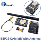ESP32-CAM-MB ESP-32S WiFi Module Serial to WiFi Development Board 5V Bluetooth With OV3660 Camera Support Photo/Video Antenna