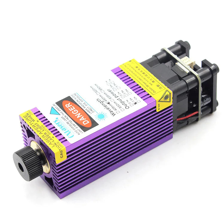 OXLasers 520nm 1W Green Laser Module 12V Focusable DIY Laser Head 1000mW Diode Laser for Stage Laser Bird Repellent