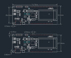 ESP32-WROVER-B Chip NANO Card SIM Series Configurable Hardware SIM7000G SIM7000A SIM7000E Cat-M NB-IoT GSM Module